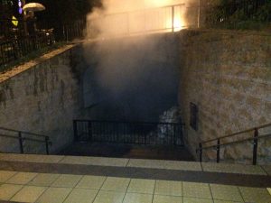 泉源公園 間欠泉